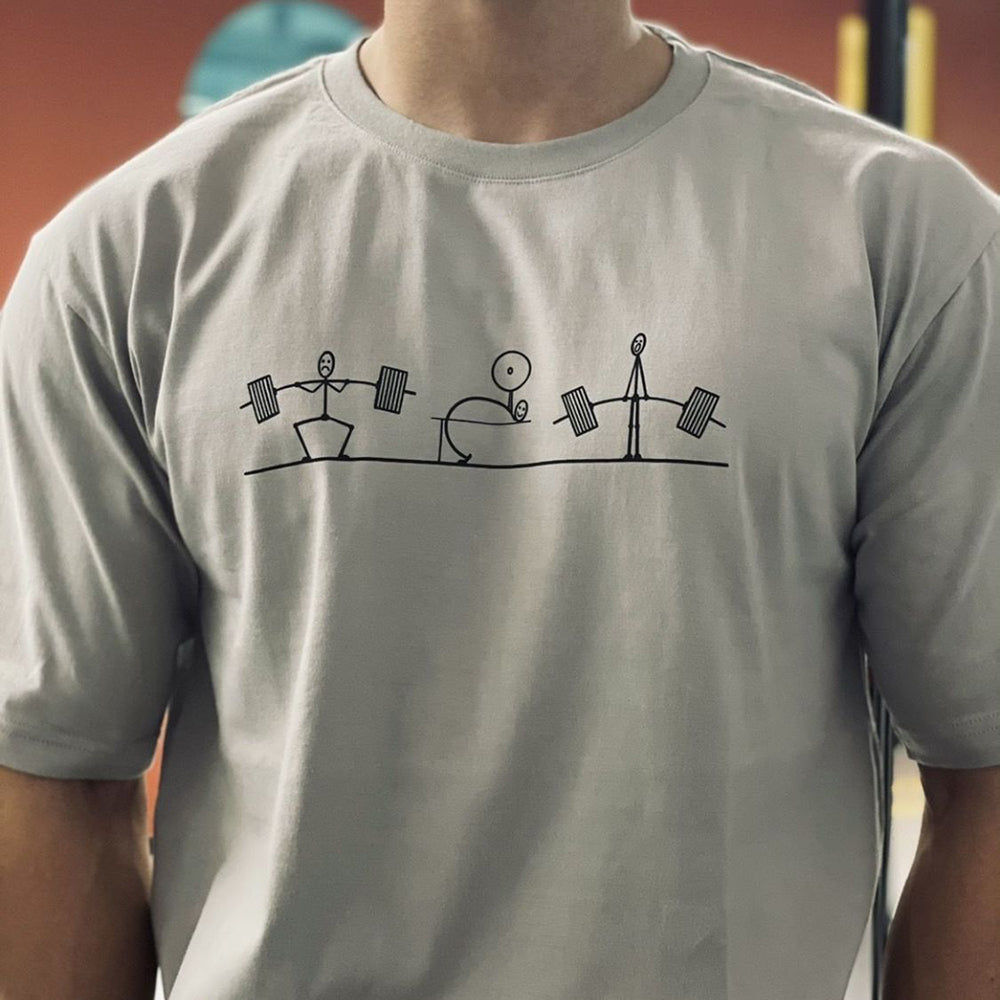 Camiseta Casual de Algodón
