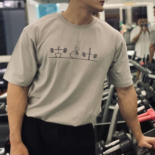 Camiseta Casual de Algodón