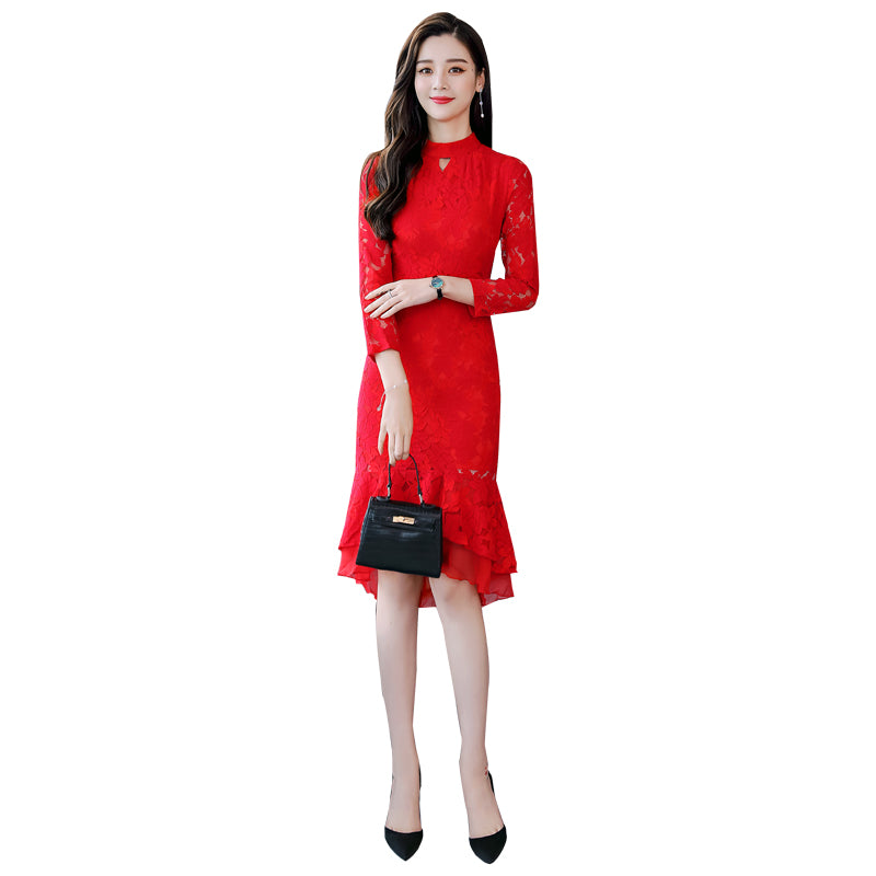 Vestido Midi Ajustado y Elegante
